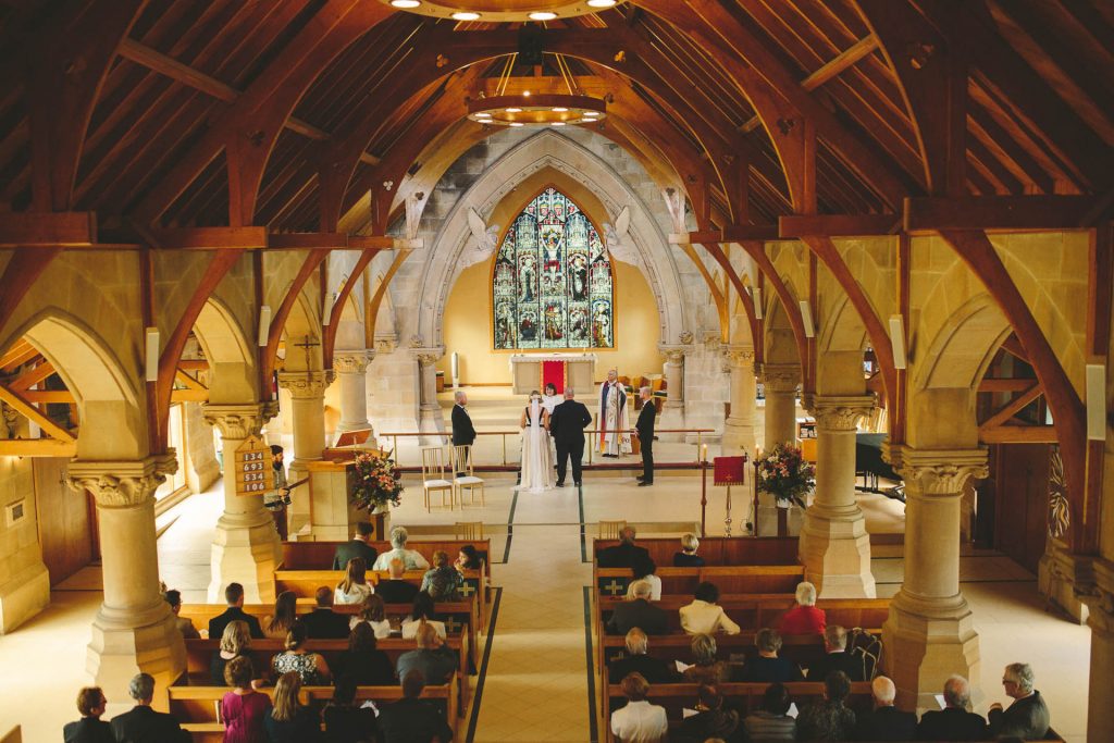 Wedding in Church Setting